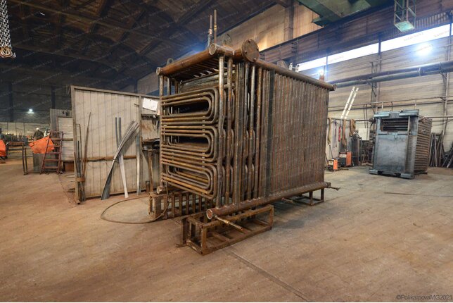 Котел 0.75 с ОУР - изготовление