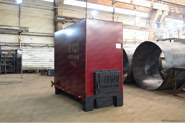 Угольный котел с золоуловителем 0.35 МВт