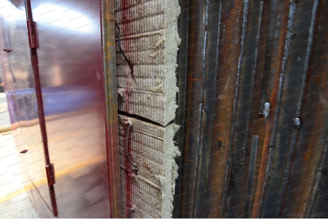 Котел угольный 750 кВт - обмуровка