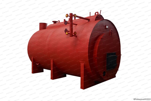 Парогенератор на твердом топливе 1.5 т 170 С