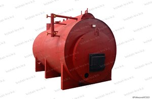 Котел паровой 1500 кг 130 С на угле